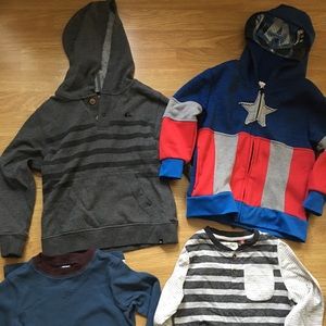 Boys sweater and thermo bundle size 5T